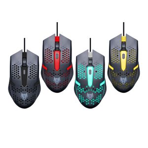 Nubwo เมาส์เกมมิ่ง มีไฟ RGB ปรับ DPI ได้ 4 ระดับ รุ่น NM-106 สินค้ารับประกัน 1 ปี