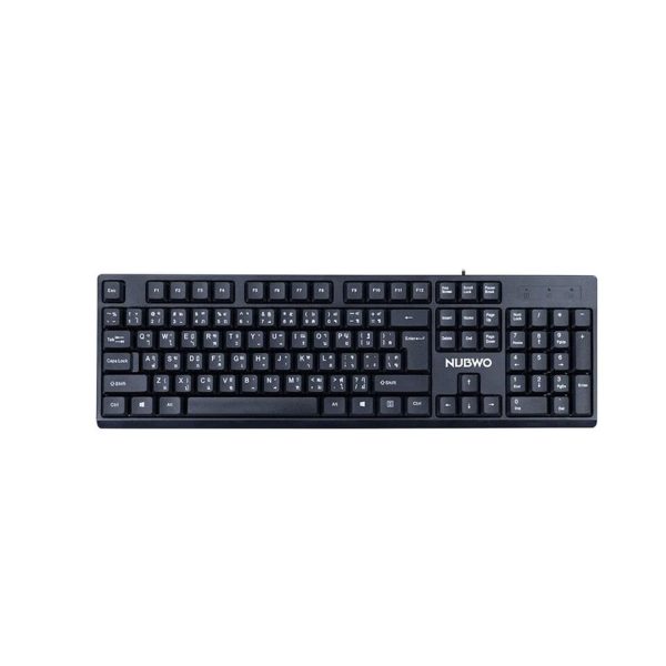 NUBWO USB KEYBOARD NK54 BLACK - A0169605