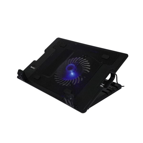 Cooler Pad (1 Fan) MAGICTECH N-25C Black - A0091972