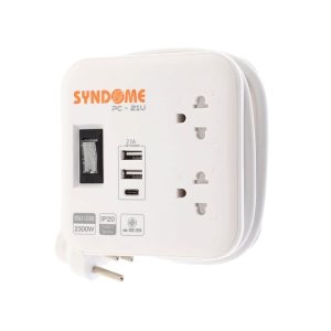 SYNDOME Power Bar POWER CARE PC-21U(1M) White - A0156806