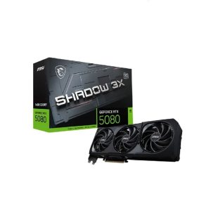 MSI VGA GEFORCE RTX 5080 SHADOW 3X OC - 16GB GDDR7 - A0167047