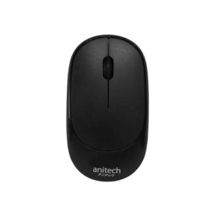 WIRELESS MOUSE (เมาส์ไร้สาย) ANITECH SOFTCLICK W224-BK (BLACK)
